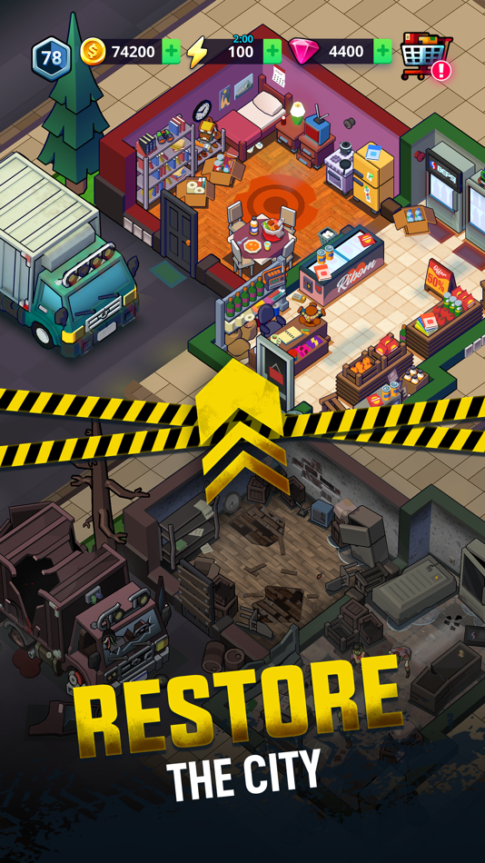 #2. Merge 2 Survive: Zombie Games (iOS) 由: Pixo Games