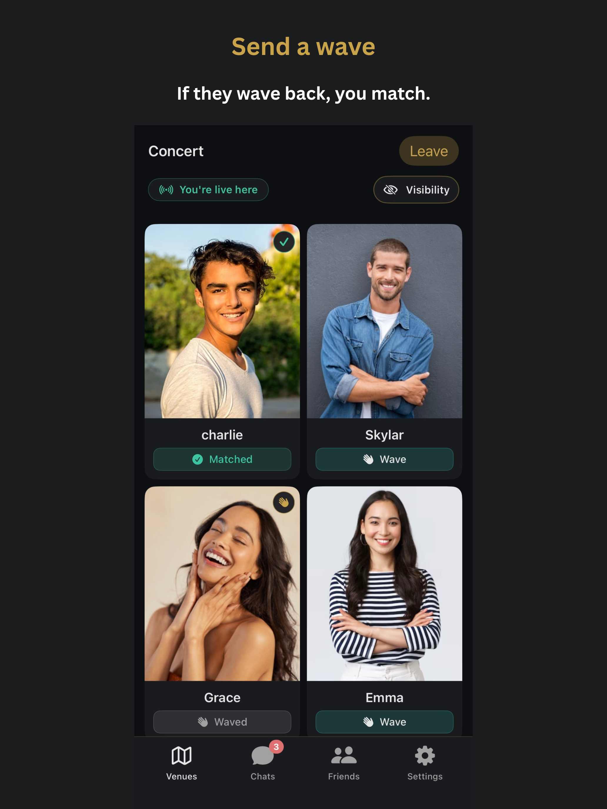 Nowly: Meet People Out Tonight