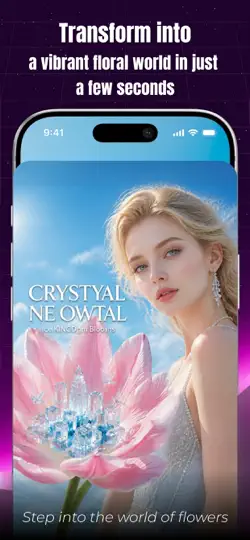MixVerse – Floral World iPhone Ekran Görüntüsü 1