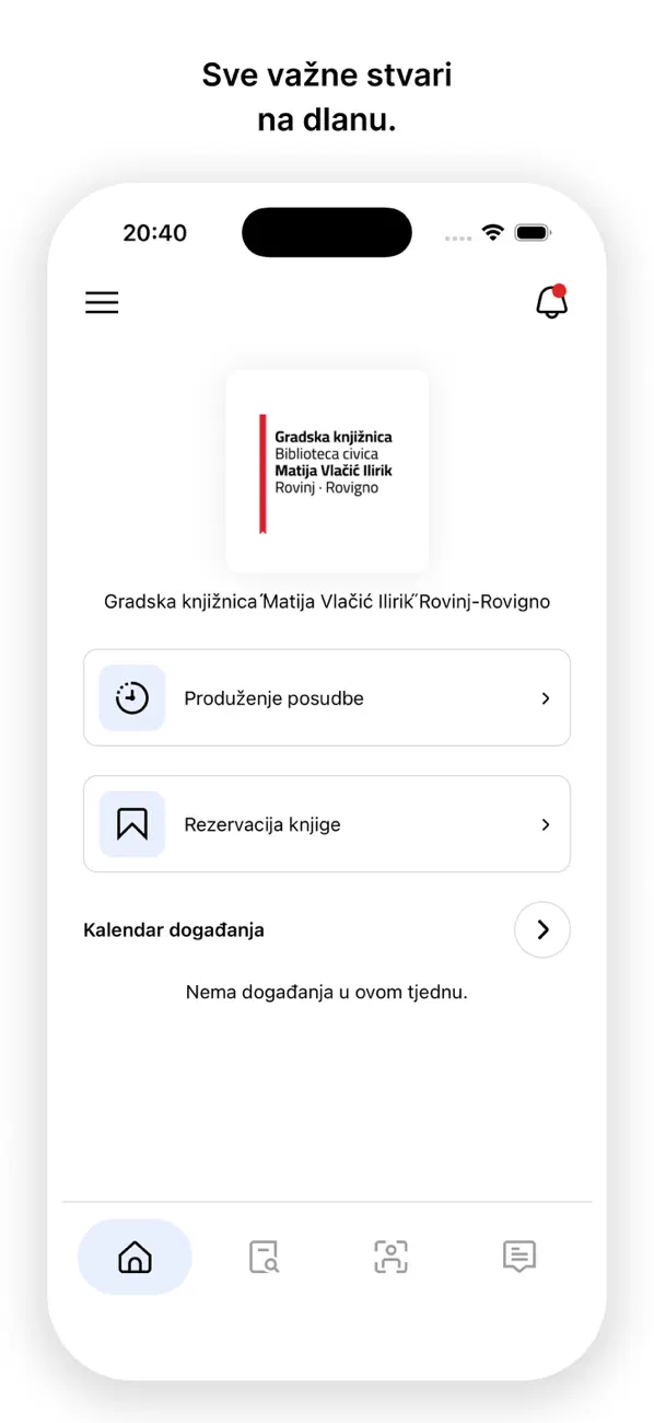 Screenshot #1 pour Gradska knjižnica Rovinj