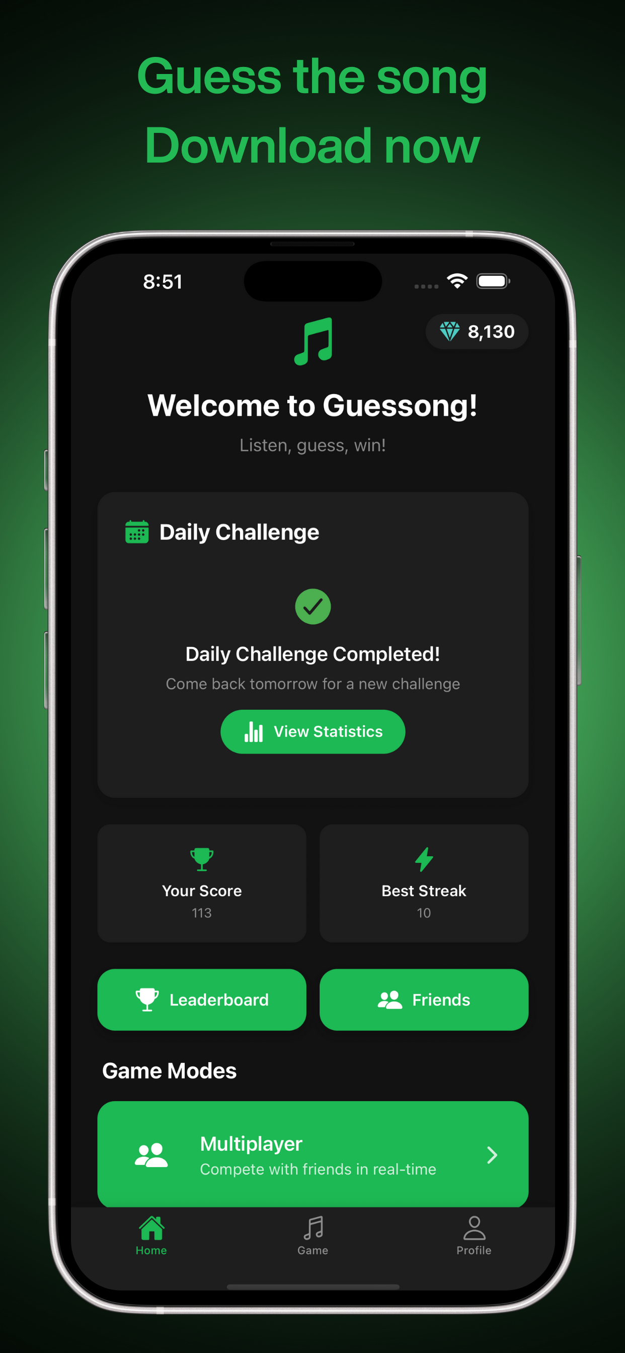 Guessong: Music Guessing Game