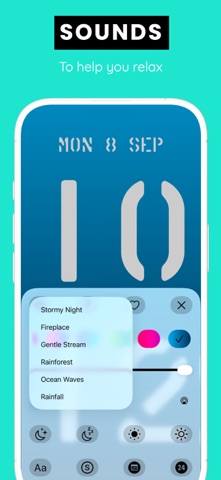 Bed Time | Large Clock Screenshot 6 of 6