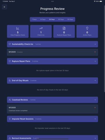 Counselor Compass Full Suite iPad screenshot