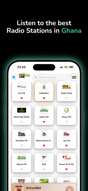 Ghana Radio stations - online screenshot 1
