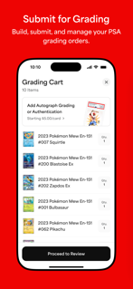 PSA: Card Tracking & Grading screenshot 2