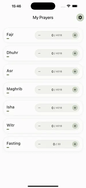 5te5 Qadha Tracker screenshot 1