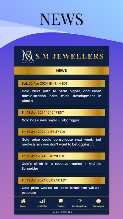 SM Jewellers & Bullion Screenshot