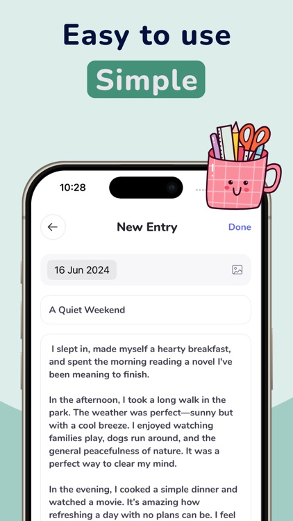 Locked Diary & Journal - Emodi screenshot-3