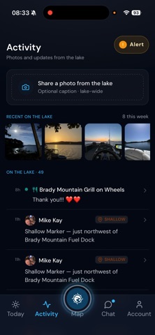 MyLake Live iPhone screenshot