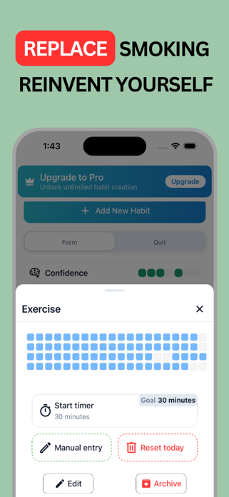 Quit Smoking Tracker: QuitFlow Screenshot 6 of 7