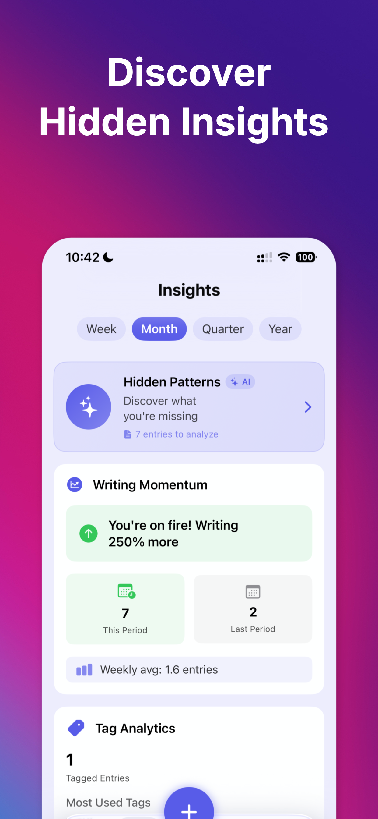 Mimito: Mood Journal & Diary screenshot 3