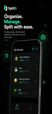 SplitIt: Split, Track & Settle screenshot