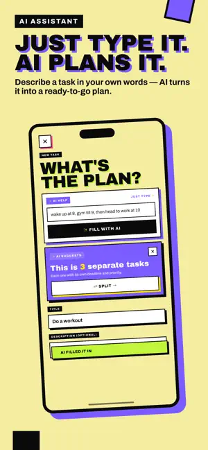 Bajar: AI Tasks & Focus screenshot 1