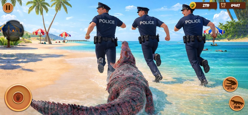 Batalha de Crocodilos Caça 3D screenshot 5