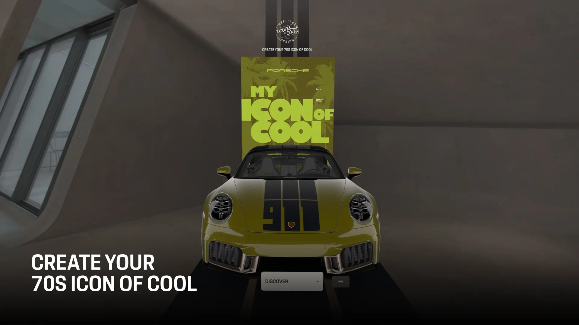 Porsche 911 Spirit 70 App screenshot