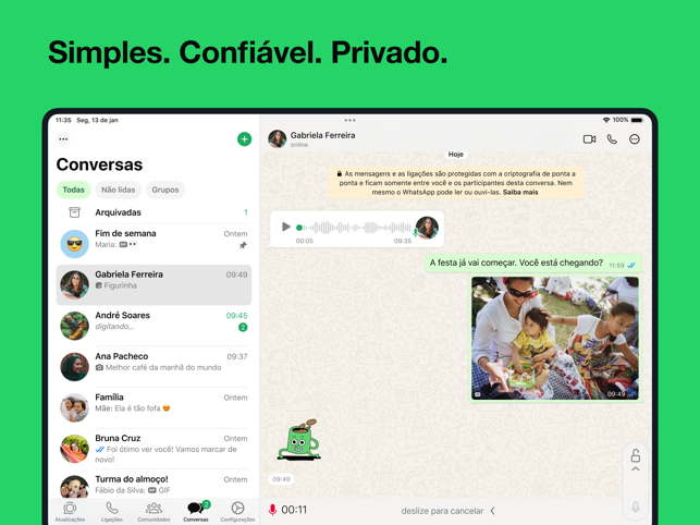 WhatsApp Messenger Screenshot