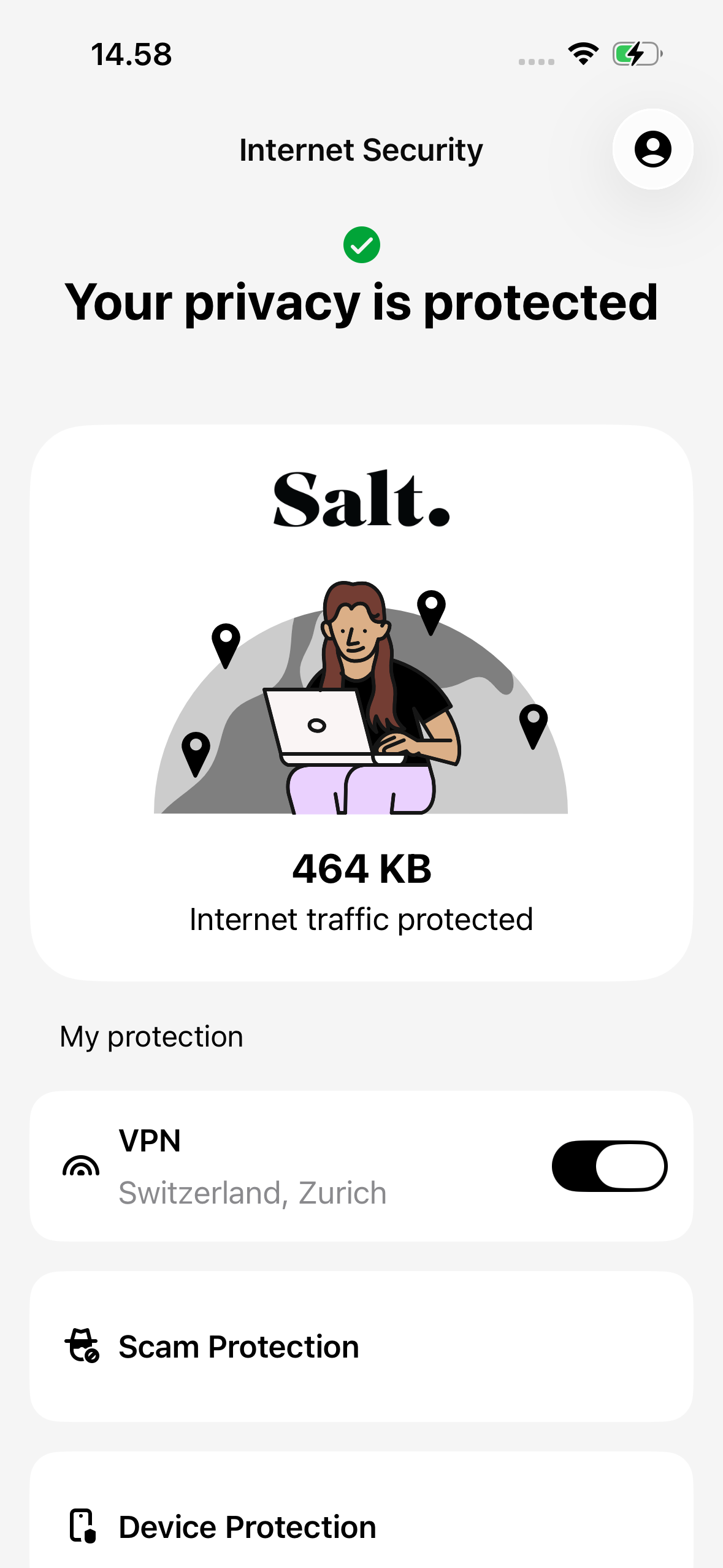 Salt Internet Security screenshot 3