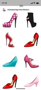 Animated HIGH HEEL Stickers screenshot #4 for iPhone