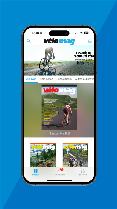 Screenshot #1 pour Vélo Mag