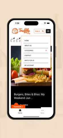 Truffle Blog screenshot