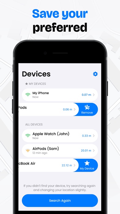 Find my Device. Bluetooth App