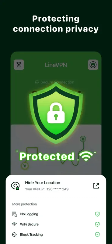 LineVPN: Fast Unlimited VPN screenshot 4 of 4