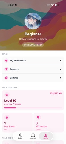 LevelUp Affirmations Screenshot 3 of 5