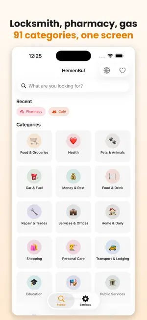 HemenBul: Everything Nearby screenshot 2