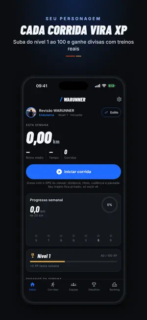 WARUNNER: Running Challenges screenshot 1