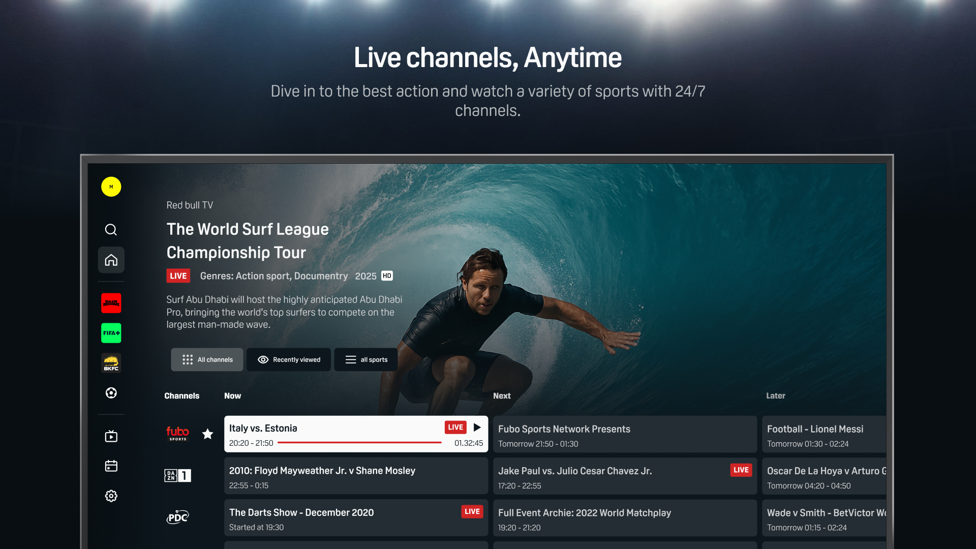 DAZN: Stream Live Sports screenshot 20