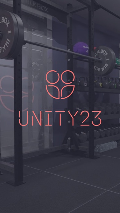 Unity23 Fitness app screenshot