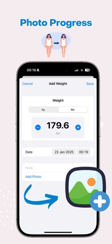 Weight & Gain Tracker Pro screenshot