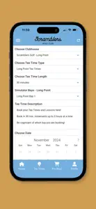 Scramblers Golf Club screenshot #2 for iPhone