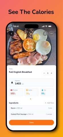 Calorie Counter - Healthy AI screenshot