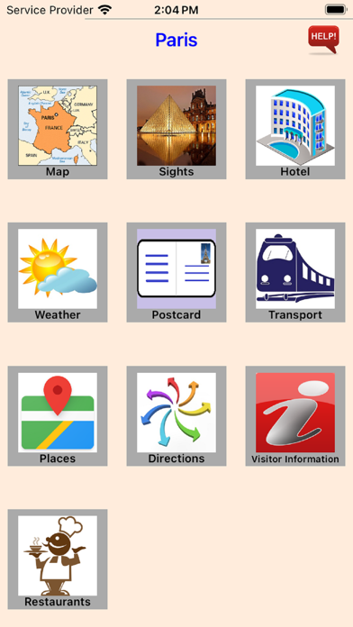 Visit Paris Screenshot