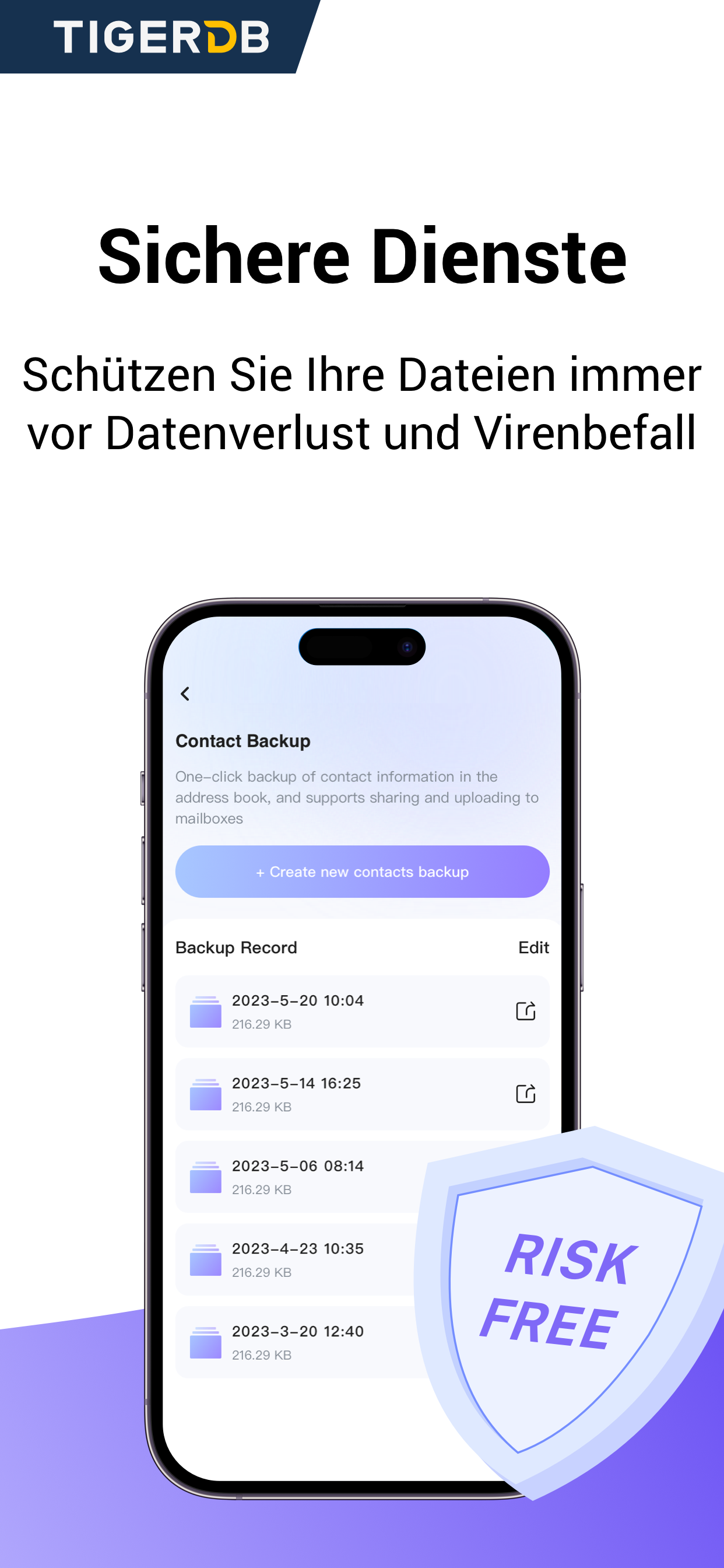 Tiger Data Backup + Transfer