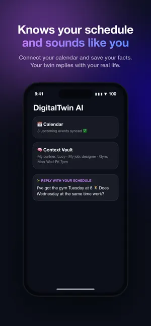 DigitalTwin AI: AI Keyboard screenshot 1