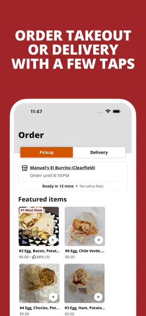 Manuel's El Burrito App screenshot 1