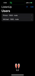 ListenUp Hearing Test screenshot
