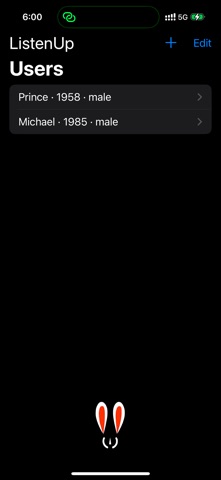 ListenUp Hearing Test screenshot