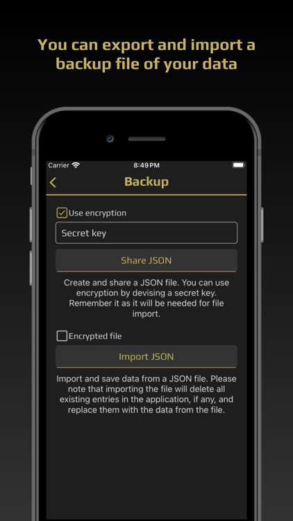 Save My Entries screenshot-6