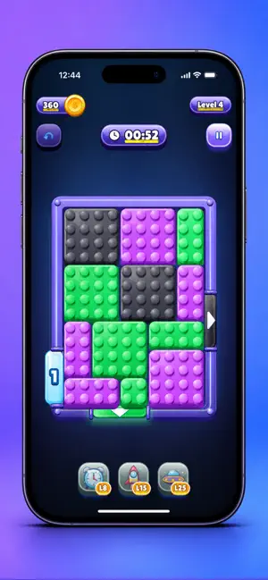 Brick Jam — Slide Match Escape screenshot 2