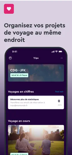 Capture d'écran de Momondo: Vols Hôtels Voitures sur iPhone 5