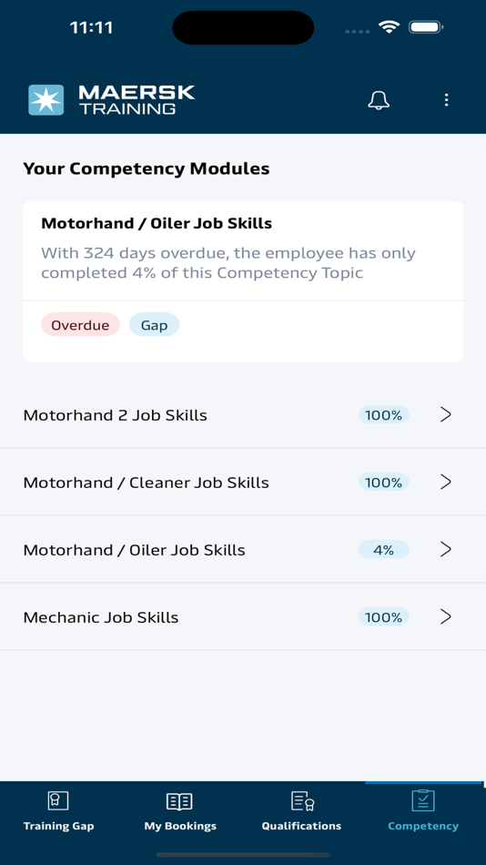 #7. Maersk Training TMS (iOS) 由: A.P. MOLLER - MAERSK
