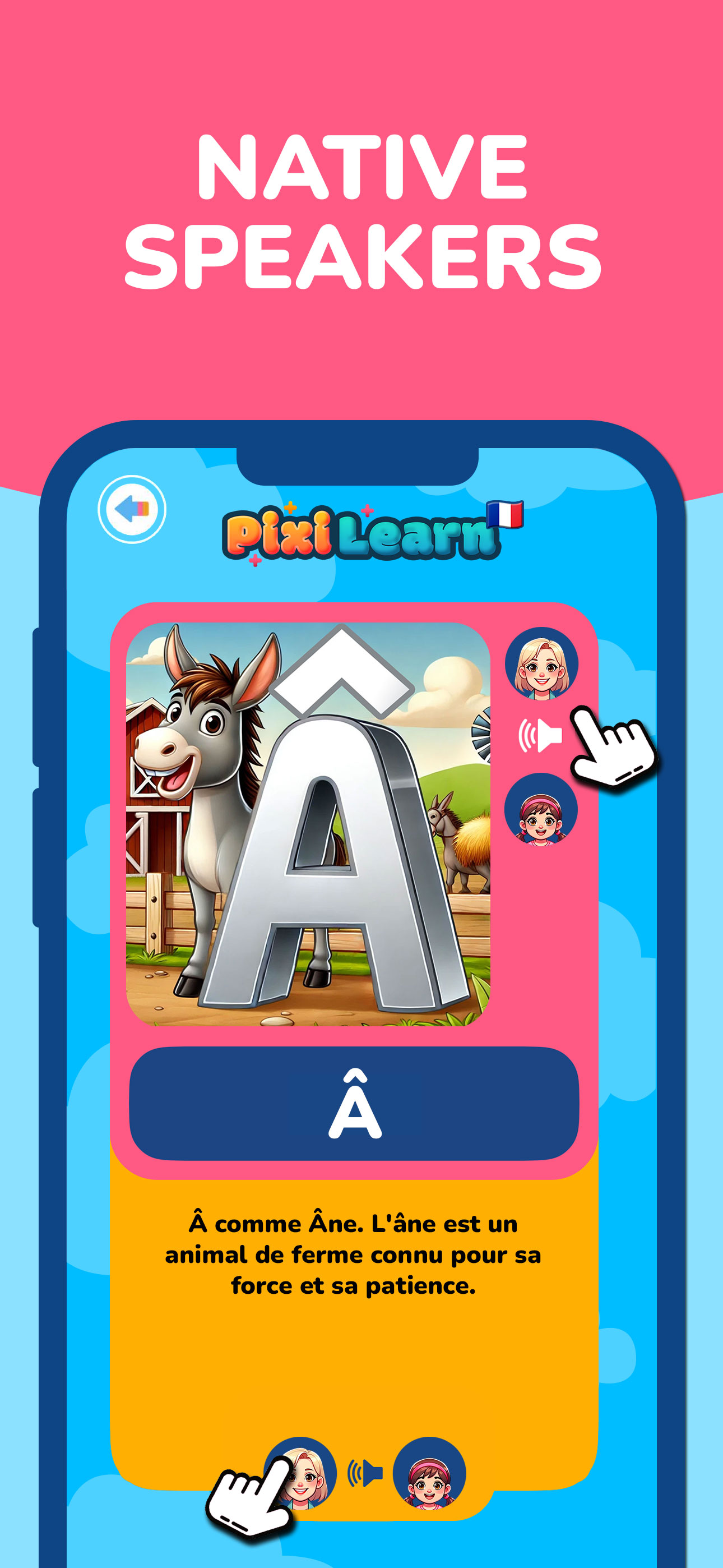 PixiLearn - French FlashCards