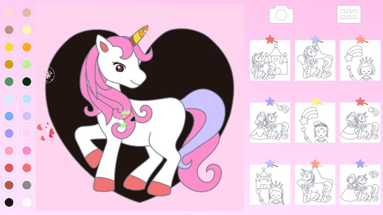 Princess Dream Coloring Book screenshot-6