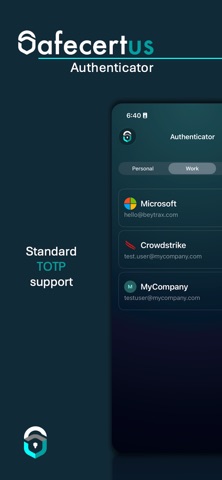 Safecertus screenshot