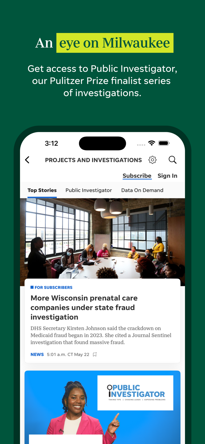 Milwaukee Journal Sentinel screenshot 5