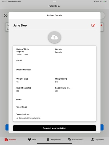 One Heart App iPad screenshot