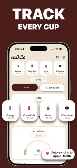 cafein: fun coffee tracker screenshot 3